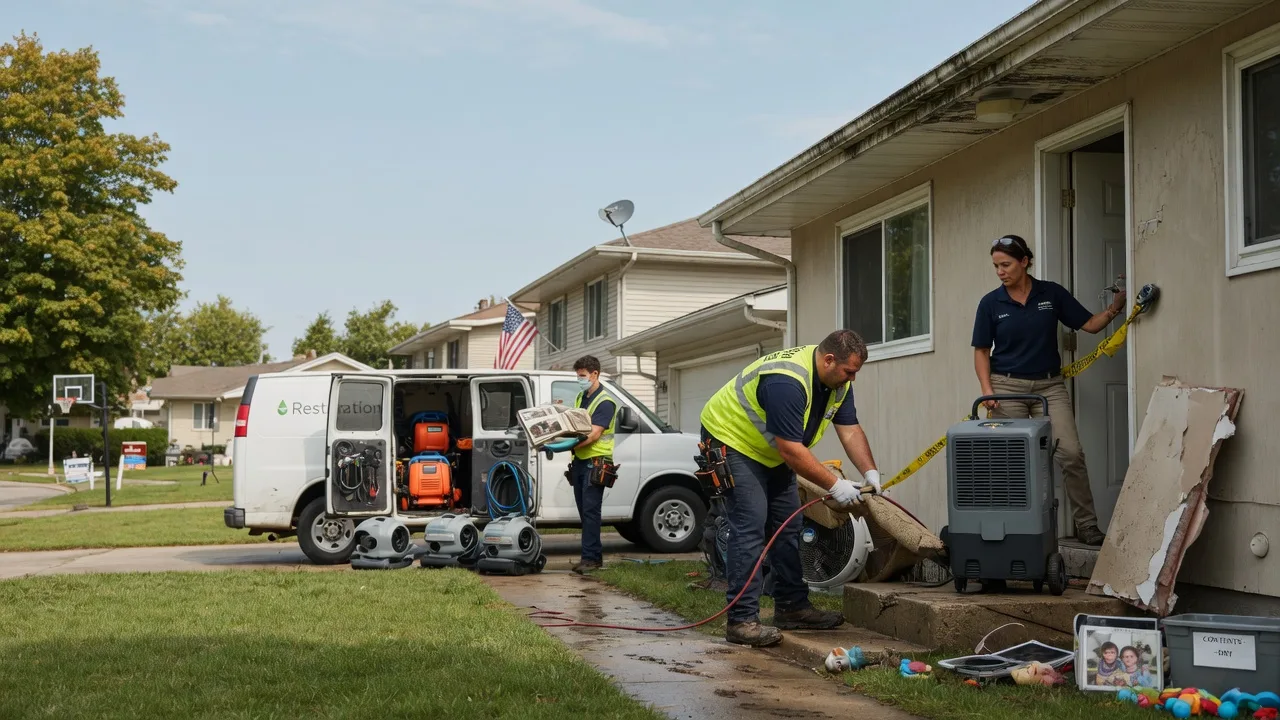 Water Damage Restoration in Crossville, IL near me